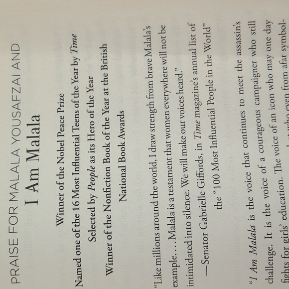I Am Malala A novel by Malala Yousafzai - Picture 4 of 4